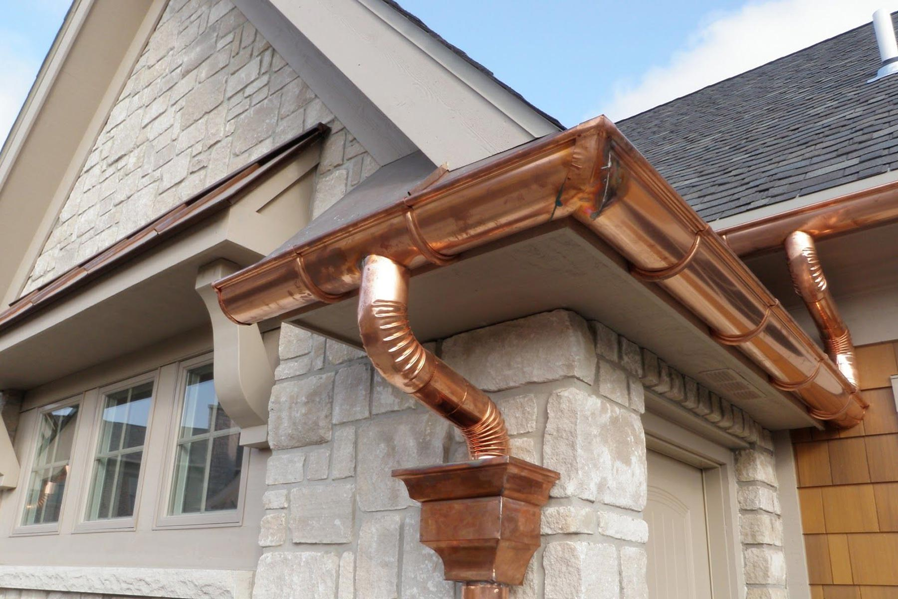 Bronze Gutters | Legacy Pro Roofing Blog